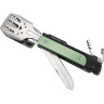 Компактный набор для барбекю ROXON S601 (6 в 1) зеленый S601Green